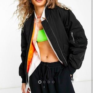 Weekday black bomber NWT